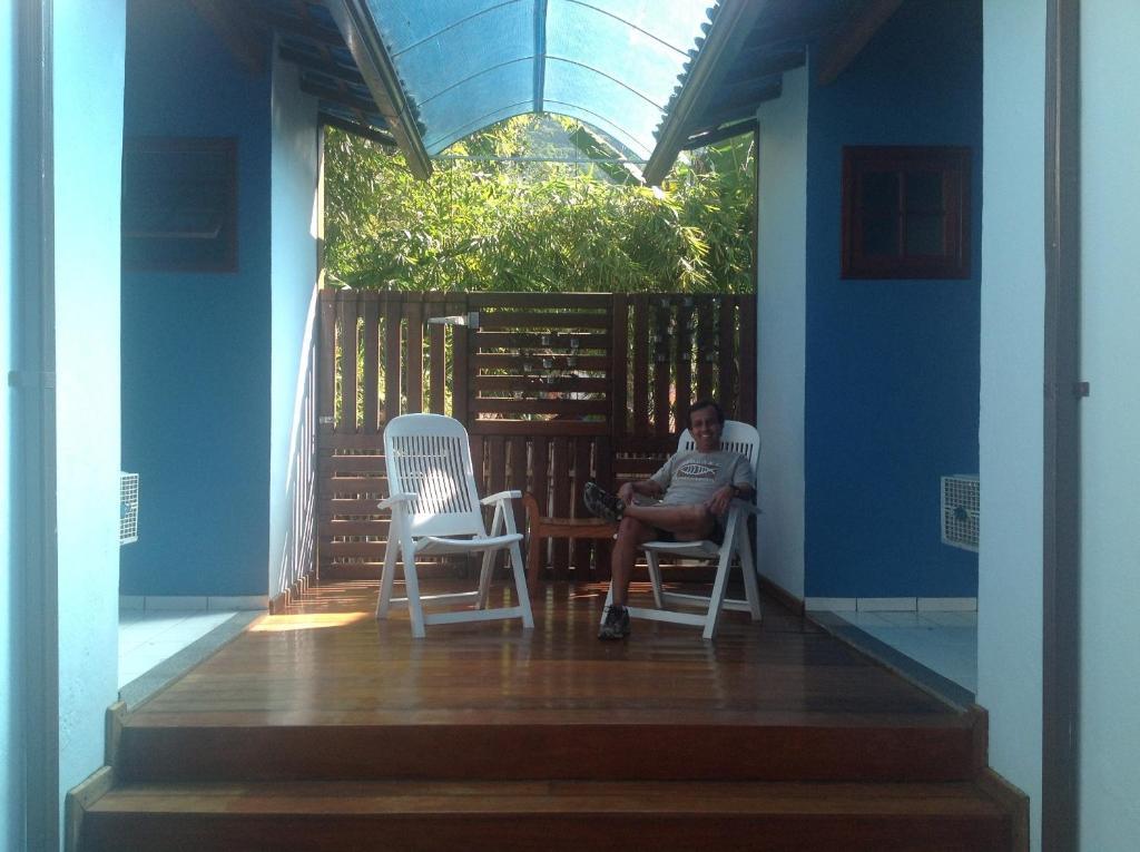 Pousada Telhado Azul Vila do Abraao Exterior photo